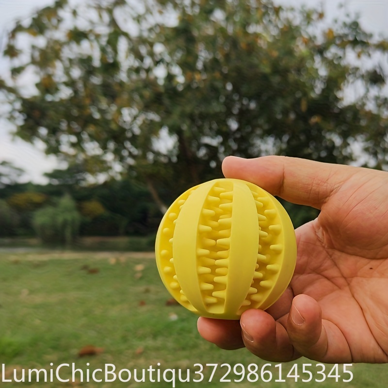 Rubber Treat Dispensing Dog Toy - Kauçuk Ödül Veren Köpek Topu Oyuncak