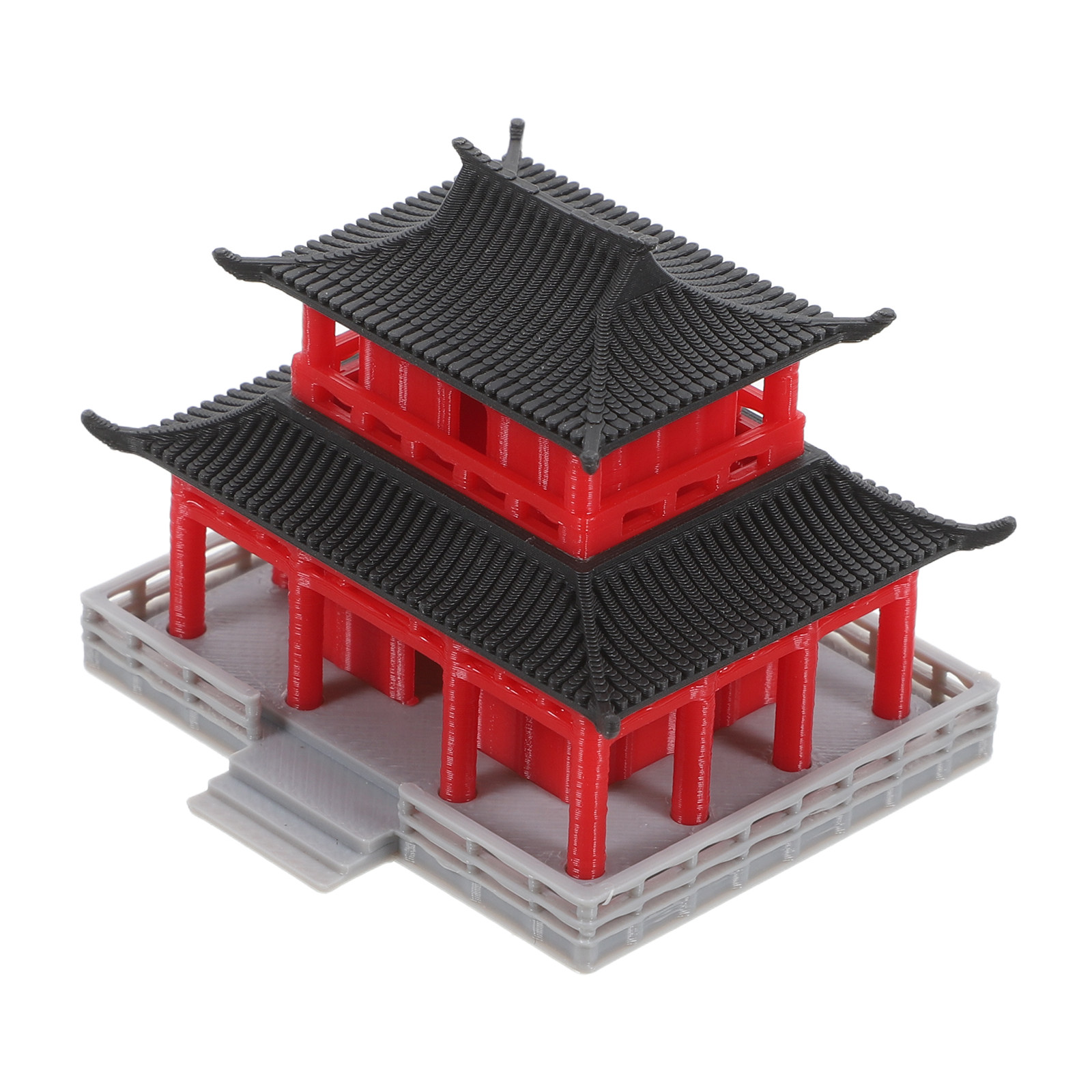 Aquarium - Mini Pavilyon Pagoda, Çin Antik Mimari