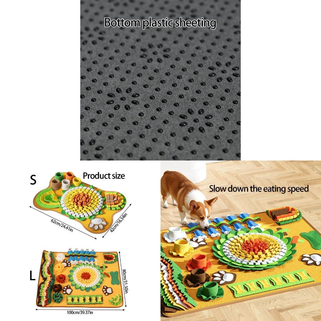 Snuffle Mat For Dogs - G92C Pet Köpek Snuffle Paspaslar Kediler