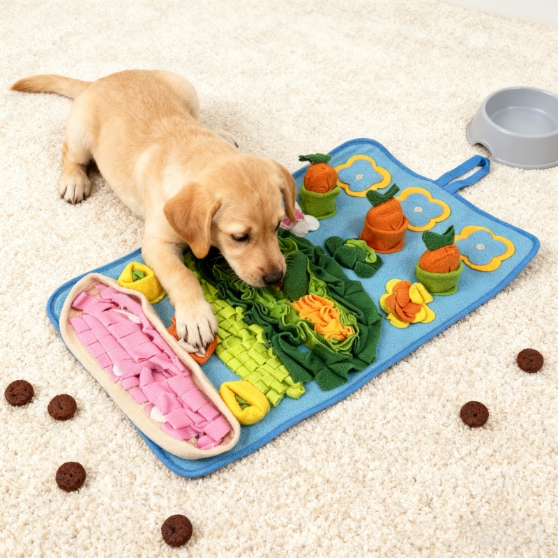 Snuffle Mat For Dogs - Köpekler İçin Burun Eğitimi Oyun Matı,