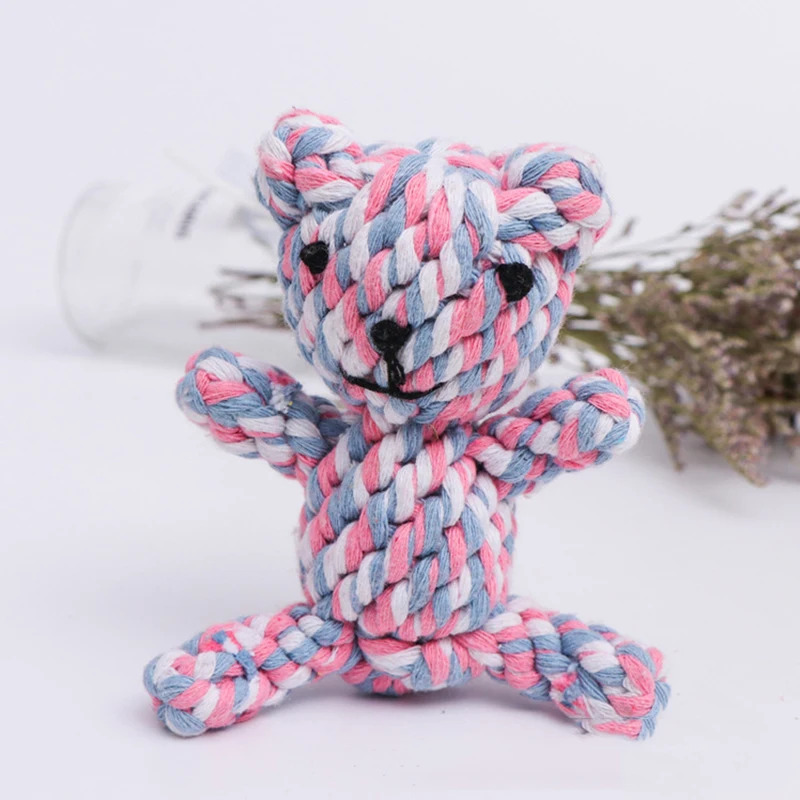 Dog Rope Toy Aggressive Chewers - Orta ve Büyük Boy Köpekler İçin