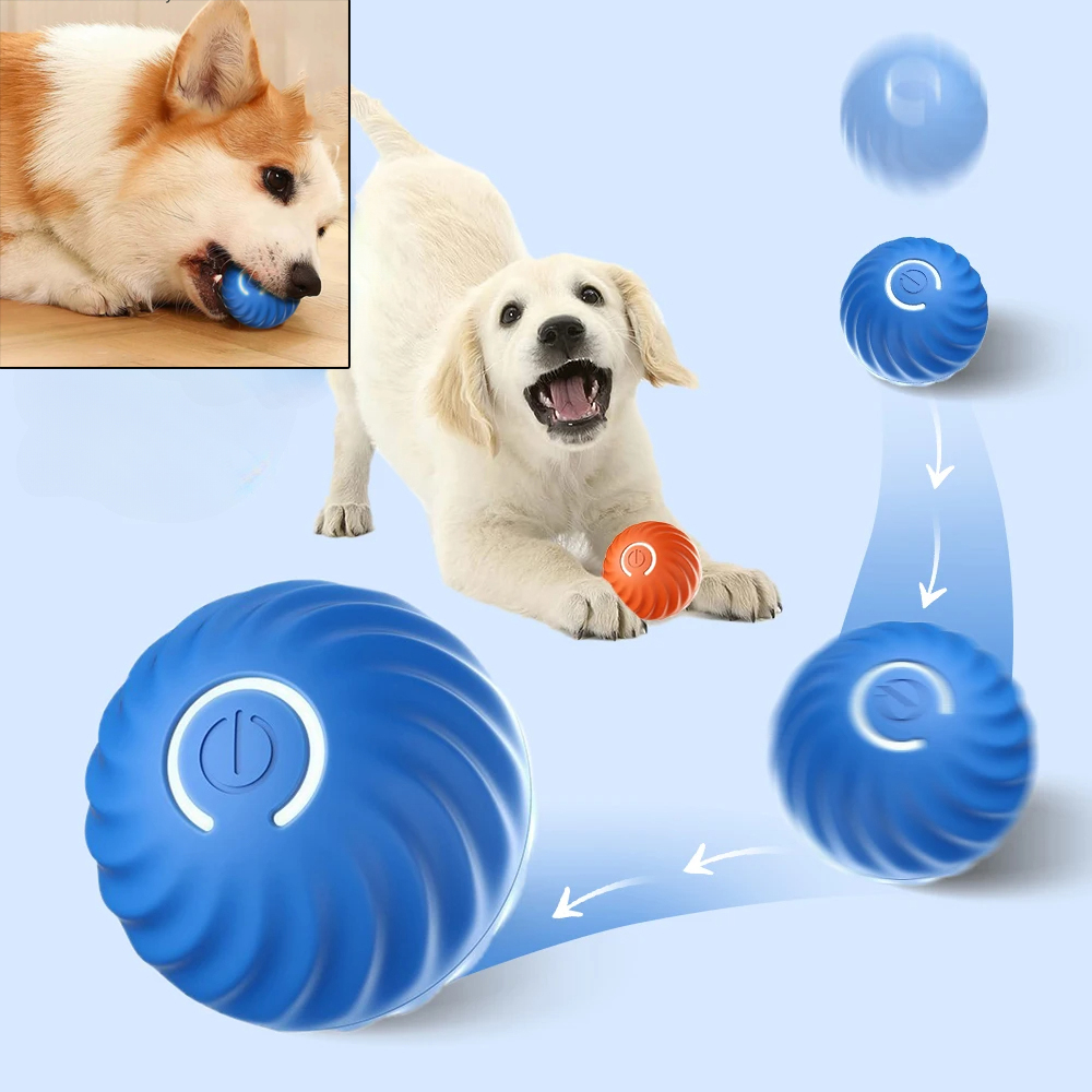 Automatic Moving Dog Ball - Köpek Oyuncak Topu Otomatik Hareketli Zıplayan