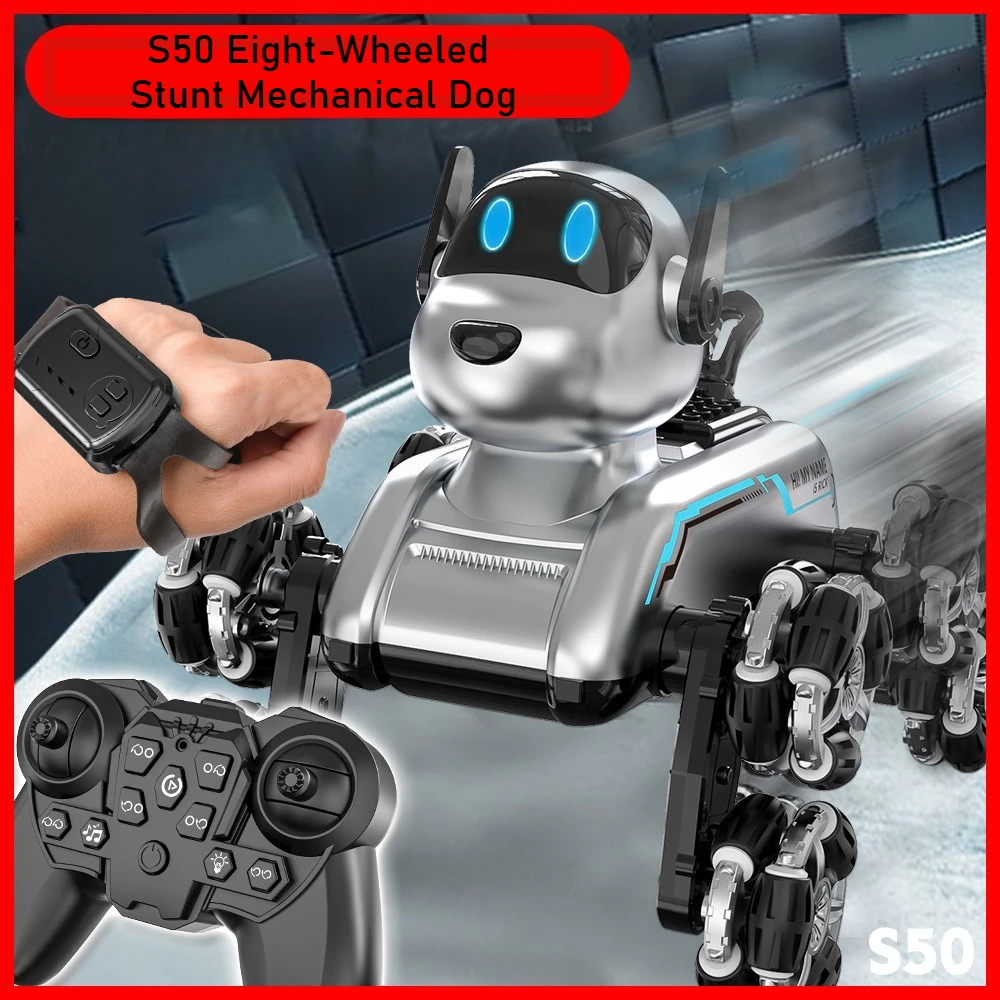 Dog Toys - S50 Akıllı Robot Köpek Hareket Algılayıcı