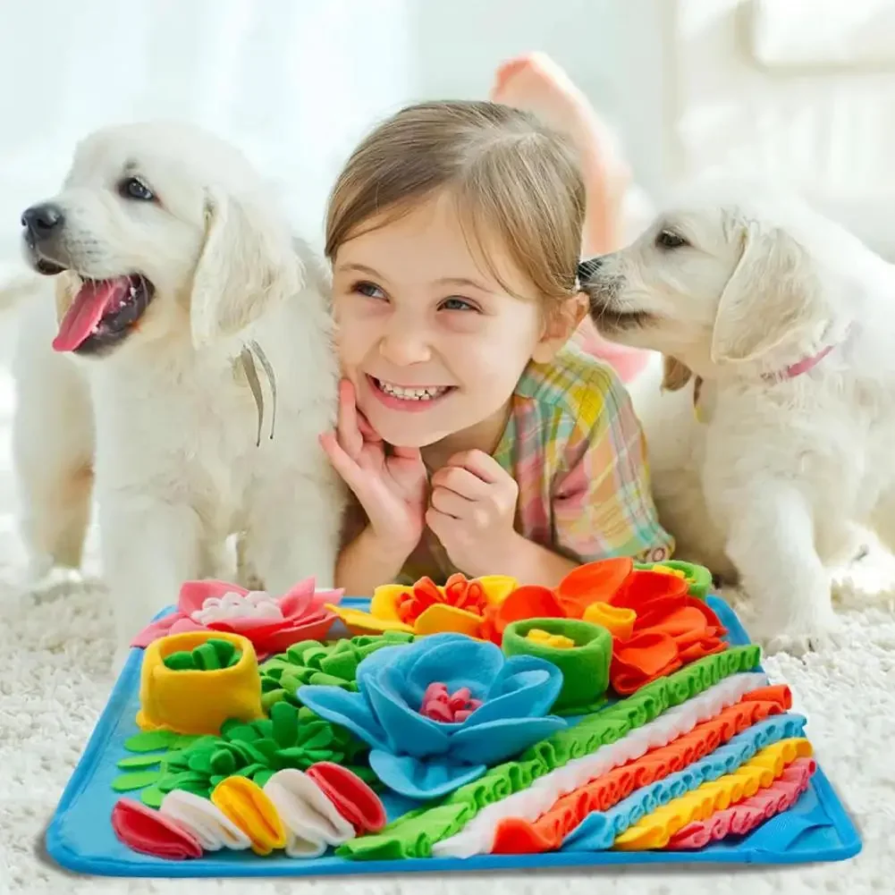Snuffle Mat For Dogs - Köpekler için Kokulu Eğitim Oyuncağı, Arama