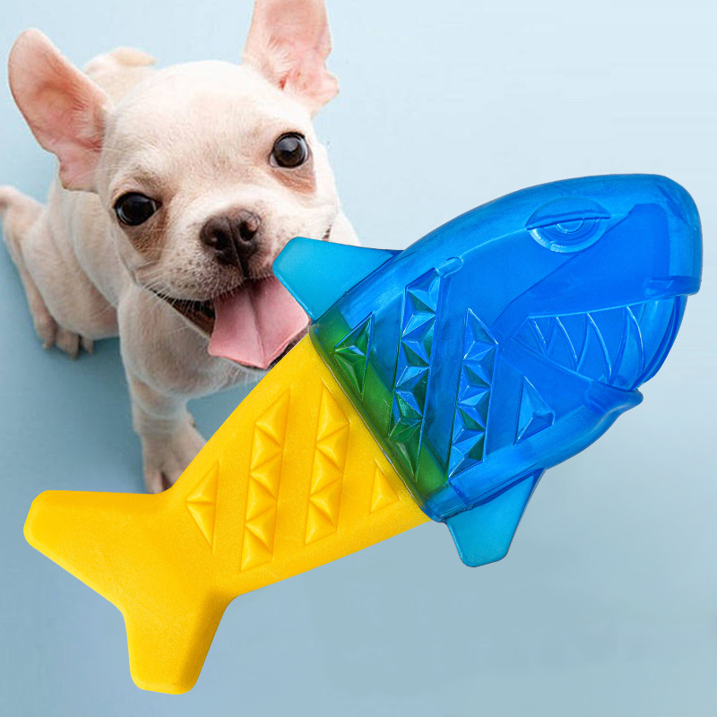 Teeth Cleaning Dog Chew Bone - Dondurulabilir Yazlık Köpek Soğutma Oyuncağı, Suyla