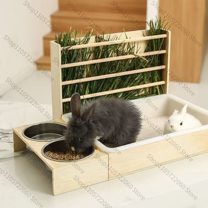 Ahşap Tavşan Saman Yemliği, Mi - Pet Beds incelemesi ve fiyatı
