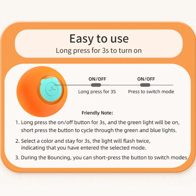 ROJECO Kedi Oyuncakları Akıllı - Automatic Moving Dog Ball incelemesi ve fiyatı