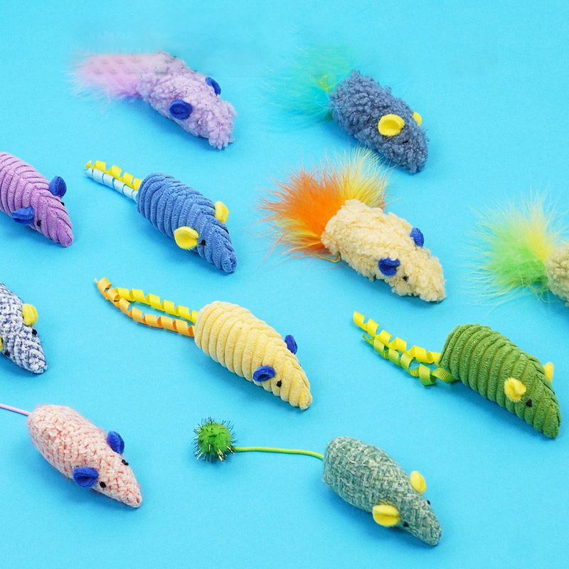 3 adet Gerçekçi Fare Peluş Ked - Catnip Interactive Plush Mouse incelemesi ve fiyatı
