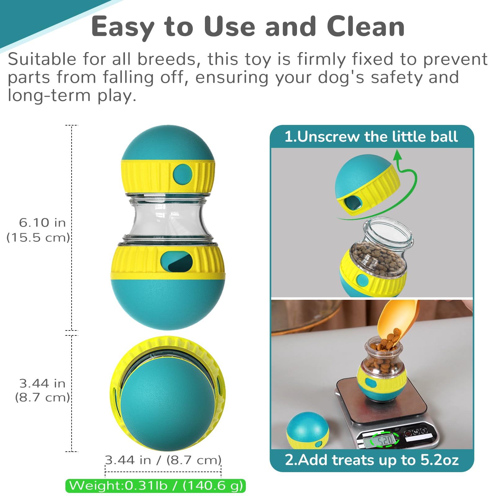 Köpek Oyuncakları ve Ayarlanab - Dog Puzzle Feeder Toy incelemesi ve fiyatı