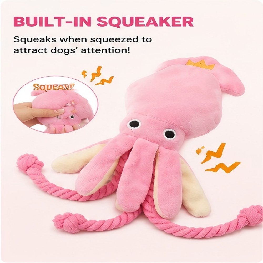 Dev Peluş Ahtapot Köpek Çiğnem - Dog Rope Toy Aggressive Chewers incelemesi ve fiyatı