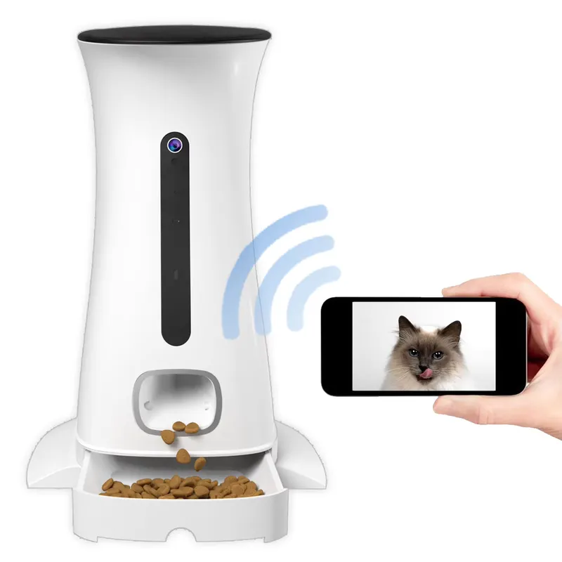 Ses ve Video Kaydı İçin Wifi E - Pet Feeders incelemesi ve fiyatı
