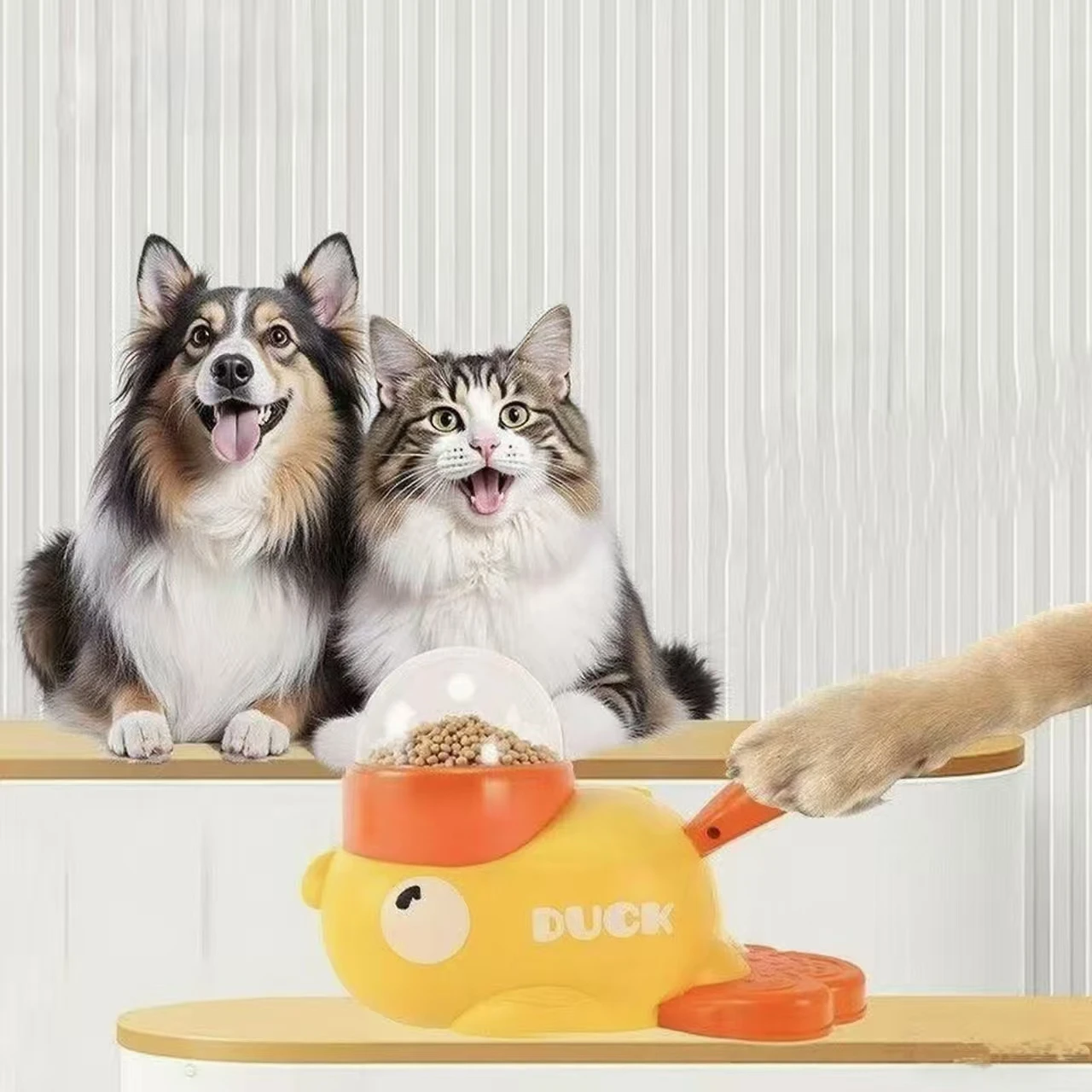 Sarı Ördek Şeklinde İnteraktif - Dog Puzzle Feeder Toy incelemesi ve fiyatı