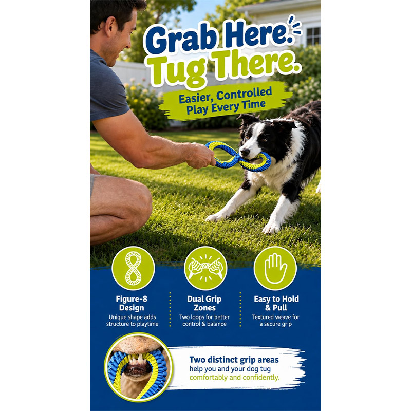 Köpekler İçin Diş Temizleme Am - Dog Rope Toy Aggressive Chewers incelemesi ve fiyatı
