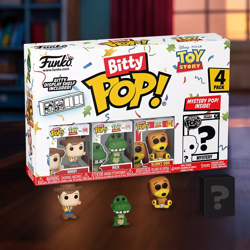 Funko Bitty Pop Oyuncak Hikaye - Interactive Squeaky Plush Dog Toy incelemesi ve fiyatı