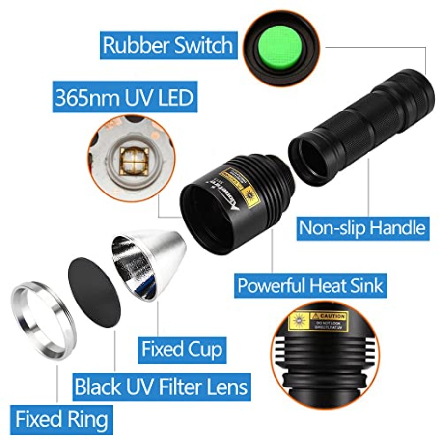 SV13 15W 365nm UV El Feneri Şa - Pet Beds incelemesi ve fiyatı